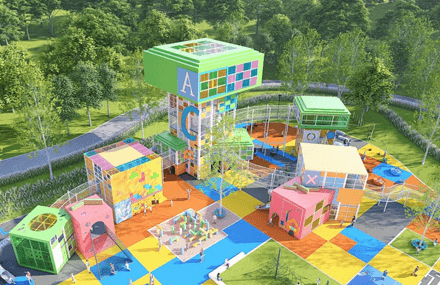 貴州息烽南山積木城堡樂(lè)園